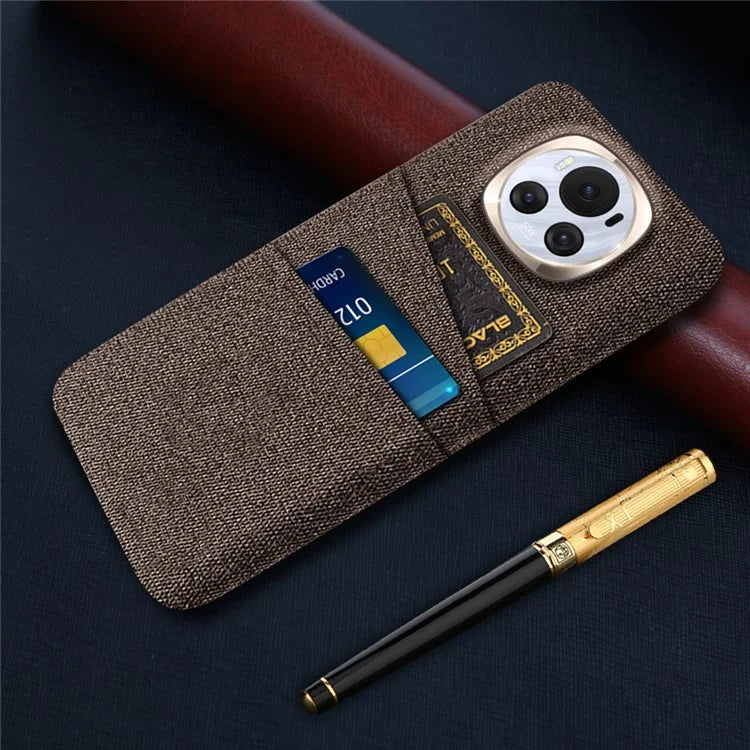For Honor Magic6 5G PC Phone Case Dual Card Slots Protective Cover