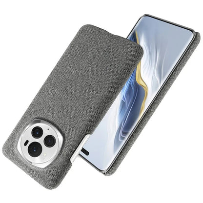 For Honor Magic6 Pro 5G Case Hard PC+Cloth Protective Phone Cover