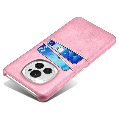 For Honor Magic6 Pro 5G Case Shockproof Leather Coated PC Phone Shell