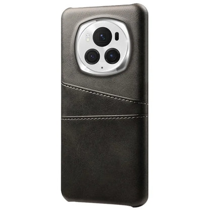For Honor Magic6 Pro 5G Case Shockproof Leather Coated PC Phone Shell