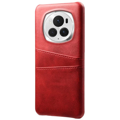 For Honor Magic6 Pro 5G Case Shockproof Leather Coated PC Phone Shell