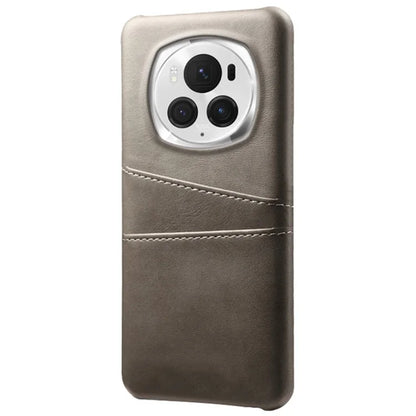 For Honor Magic6 Pro 5G Case Shockproof Leather Coated PC Phone Shell
