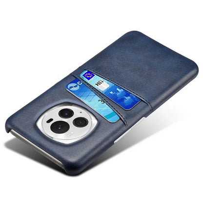 For Honor Magic6 Pro 5G Case Shockproof Leather Coated PC Phone Shell