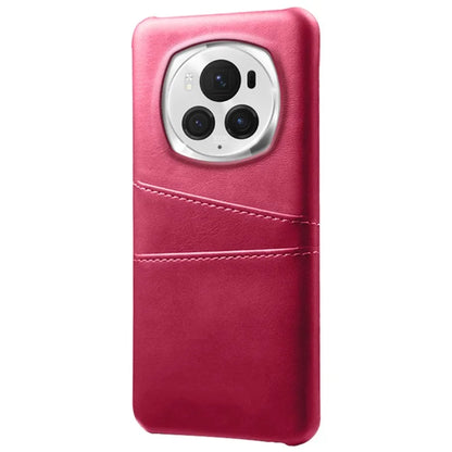 For Honor Magic6 Pro 5G Case Shockproof Leather Coated PC Phone Shell
