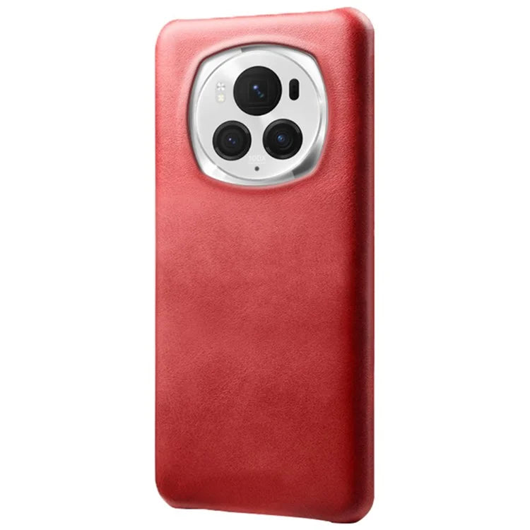 For Honor Magic6 Pro 5G Case Calf Texture Shockproof Phone Protector