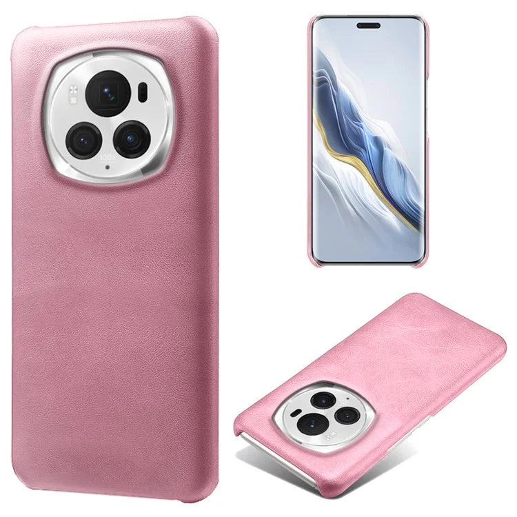 For Honor Magic6 Pro 5G Case Calf Texture Shockproof Phone Protector