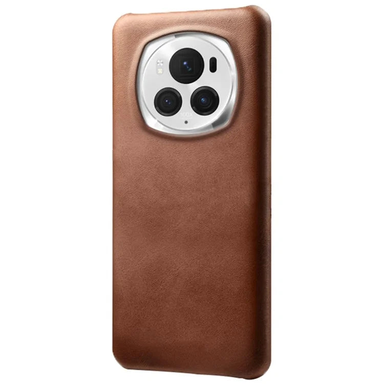 For Honor Magic6 Pro 5G Case Calf Texture Shockproof Phone Protector
