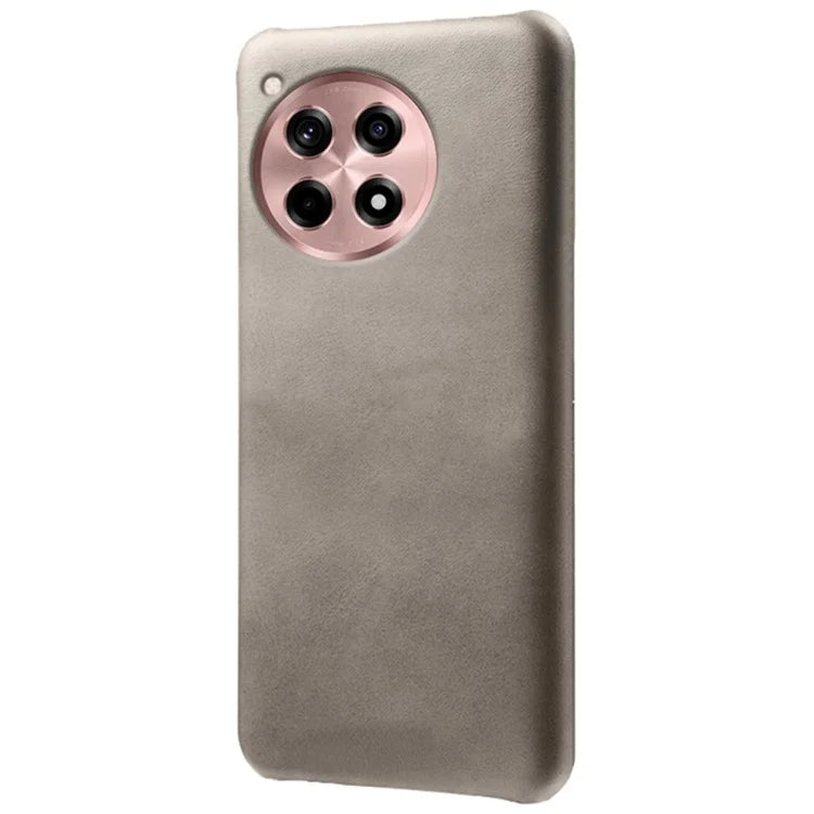 For OnePlus Ace 3 5G / 12R 5G Phone Case PU Leather + PC Phone Back Cover