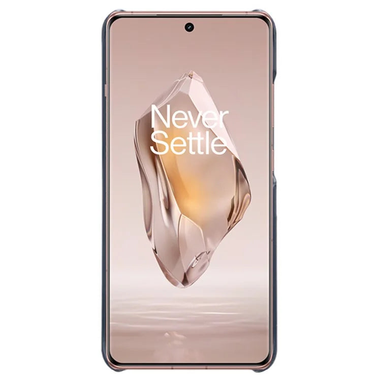 For OnePlus Ace 3 5G / 12R 5G Phone Case PU Leather + PC Phone Back Cover