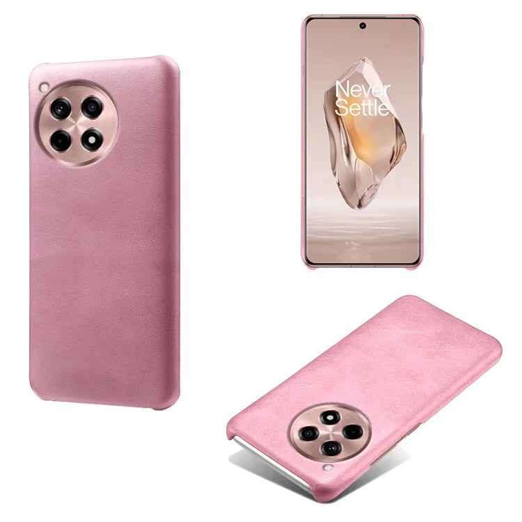For OnePlus Ace 3 5G / 12R 5G Phone Case PU Leather + PC Phone Back Cover
