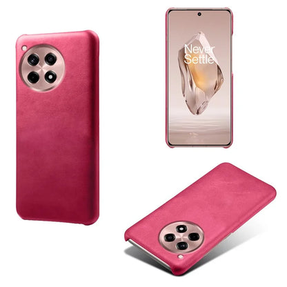 For OnePlus Ace 3 5G / 12R 5G Phone Case PU Leather + PC Phone Back Cover