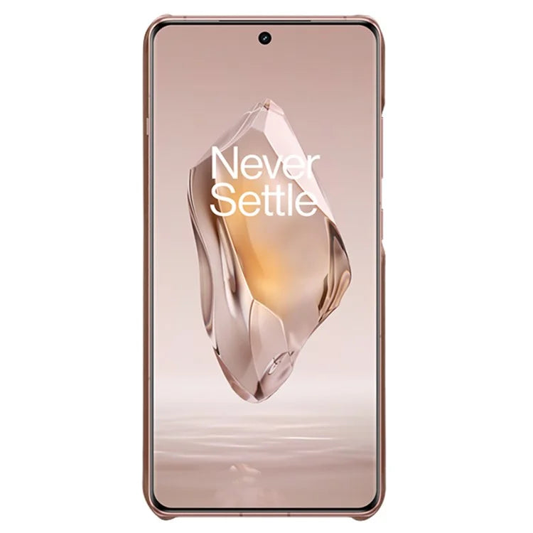 For OnePlus Ace 3 5G / 12R 5G Phone Case PU Leather + PC Phone Back Cover