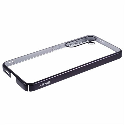 X-LEVEL Shockproof Case for Samsung Galaxy S24 Phone Shell Hard PC Electroplating Cover