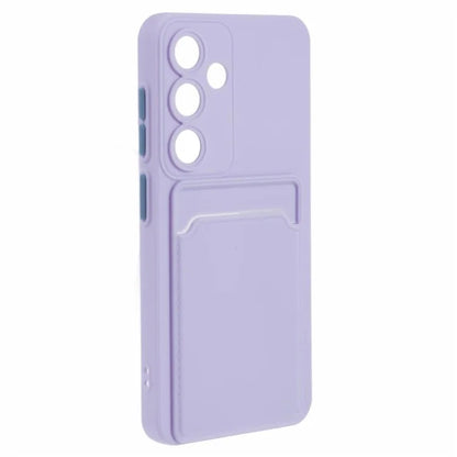 For Samsung Galaxy S24+ Case Matte TPU Slim-Fit Phone Cover with Card Slot