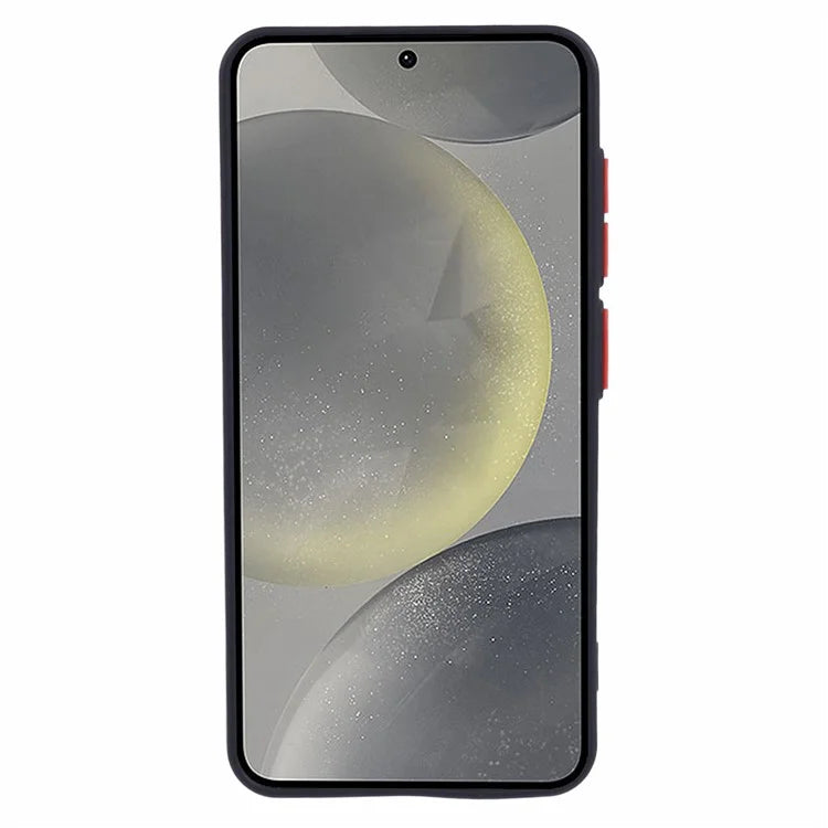 For Samsung Galaxy S24+ Case Matte TPU Slim-Fit Phone Cover with Card Slot