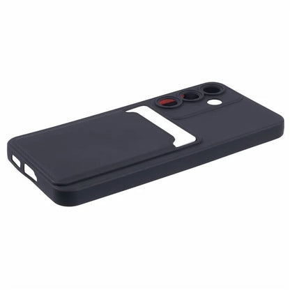 For Samsung Galaxy S24+ Case Matte TPU Slim-Fit Phone Cover with Card Slot