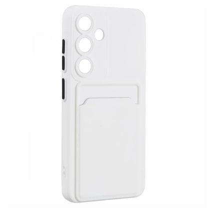For Samsung Galaxy S24+ Case Matte TPU Slim-Fit Phone Cover with Card Slot