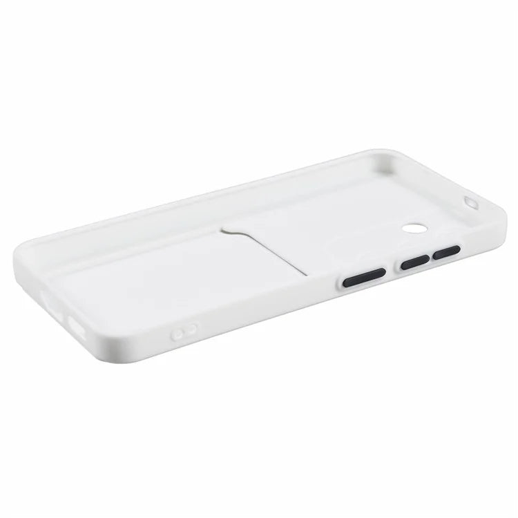 For Samsung Galaxy S24 Case Card Slot Matte Fingerprint-free Back Cover