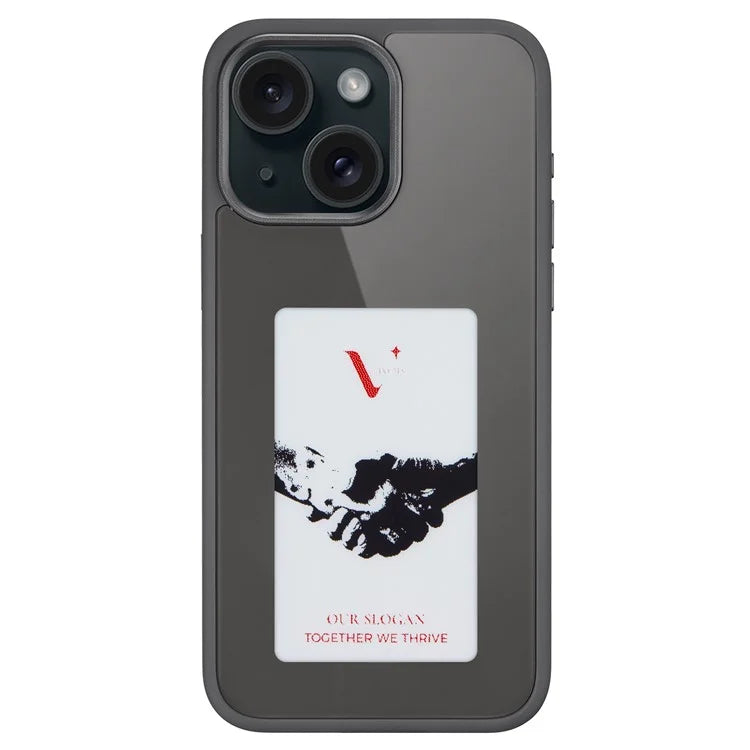 E Ink Case for iPhone 15 NFC Display Your Favorite Image