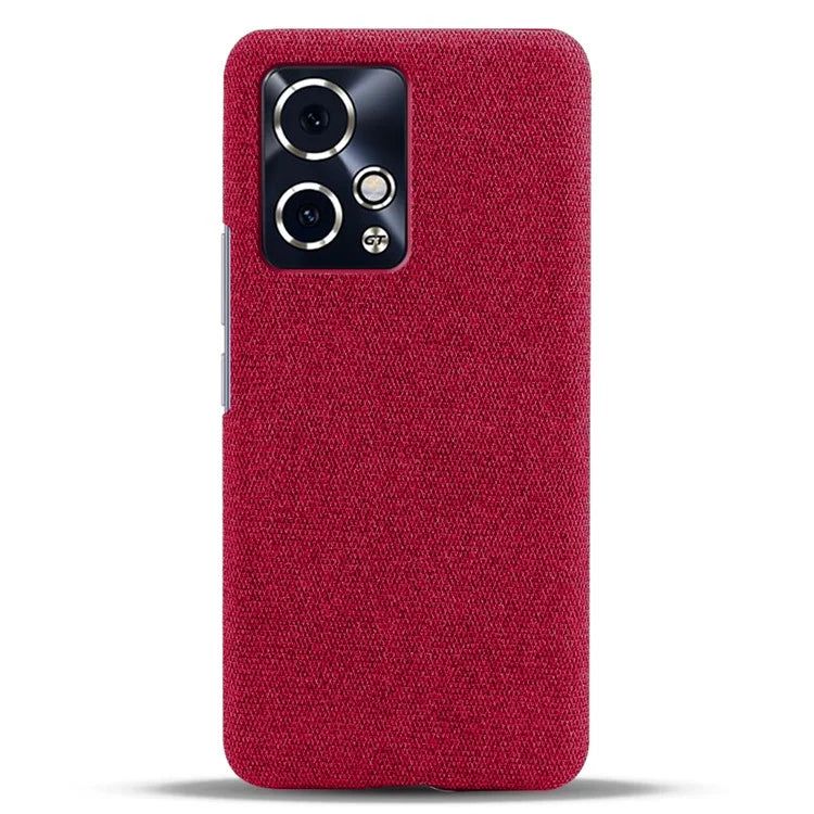 For Honor 90 GT 5G Phone Case Solid Color Hard PC+Cloth Phone Cover