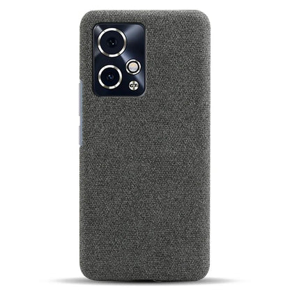 For Honor 90 GT 5G Phone Case Solid Color Hard PC+Cloth Phone Cover