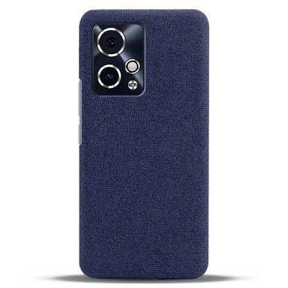 For Honor 90 GT 5G Phone Case Solid Color Hard PC+Cloth Phone Cover