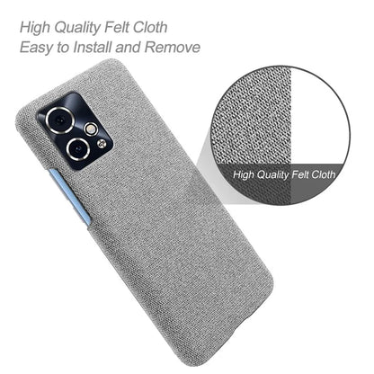 For Honor 90 GT 5G Phone Case Solid Color Hard PC+Cloth Phone Cover