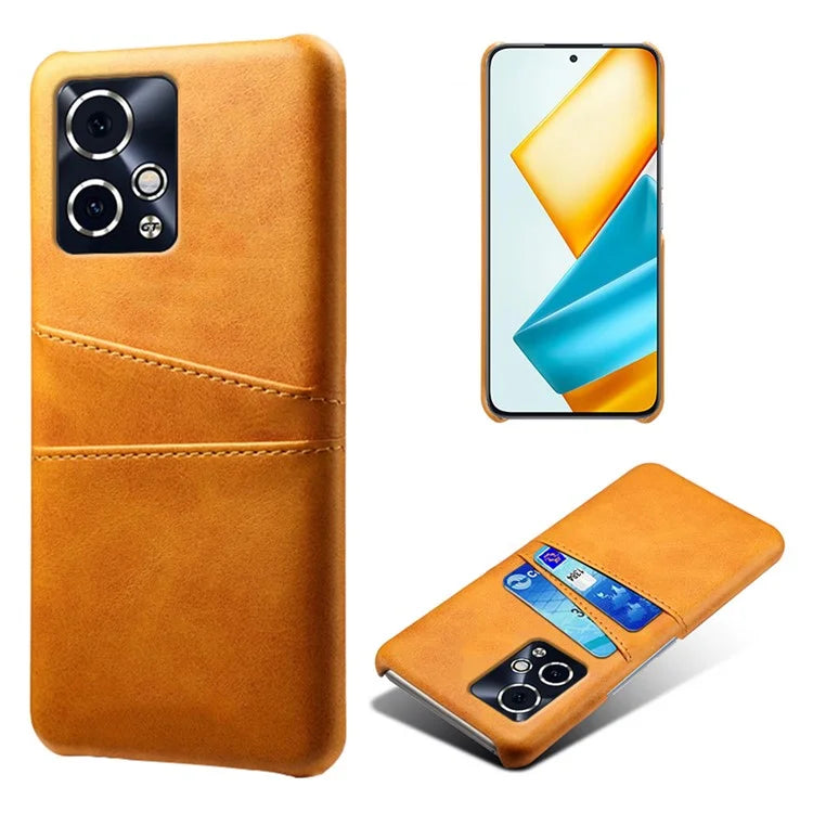 For Honor 90 GT 5G Phone Case Dual Card Holder Leather+PC Cover