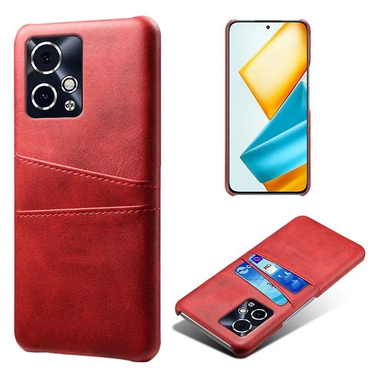 For Honor 90 GT 5G Phone Case Dual Card Holder Leather+PC Cover