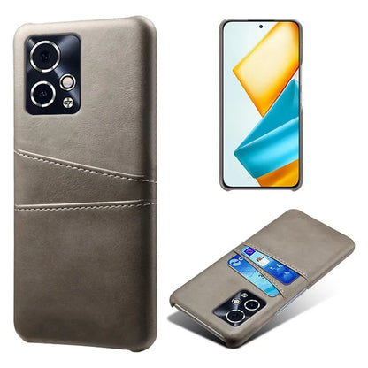 For Honor 90 GT 5G Phone Case Dual Card Holder Leather+PC Cover