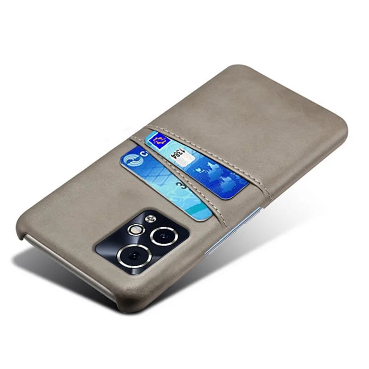 For Honor 90 GT 5G Phone Case Dual Card Holder Leather+PC Cover