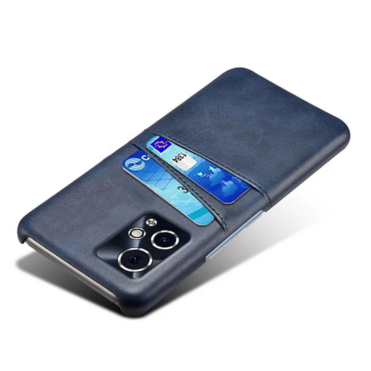 For Honor 90 GT 5G Phone Case Dual Card Holder Leather+PC Cover