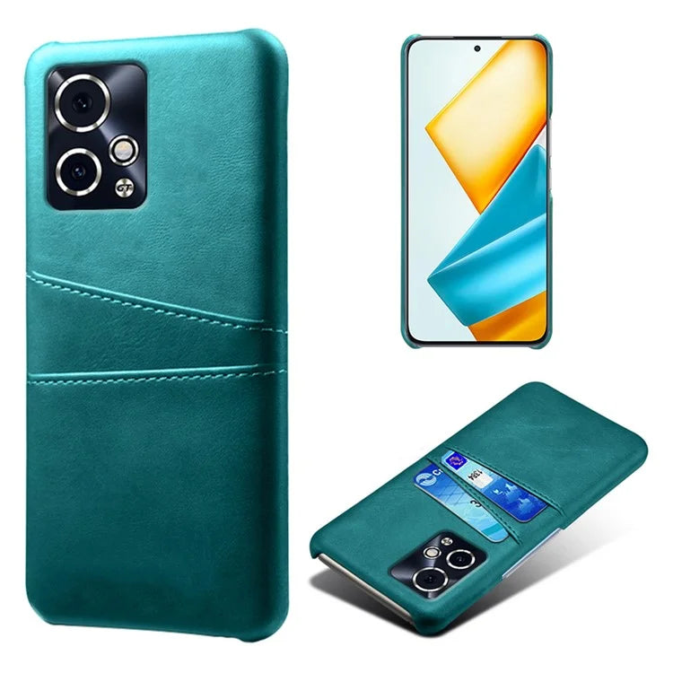For Honor 90 GT 5G Phone Case Dual Card Holder Leather+PC Cover