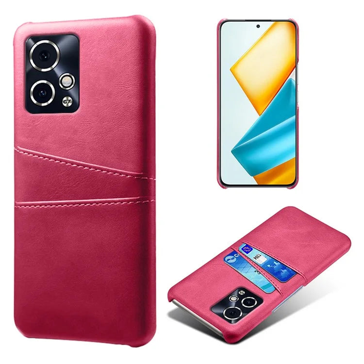 For Honor 90 GT 5G Phone Case Dual Card Holder Leather+PC Cover