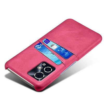 For Honor 90 GT 5G Phone Case Dual Card Holder Leather+PC Cover