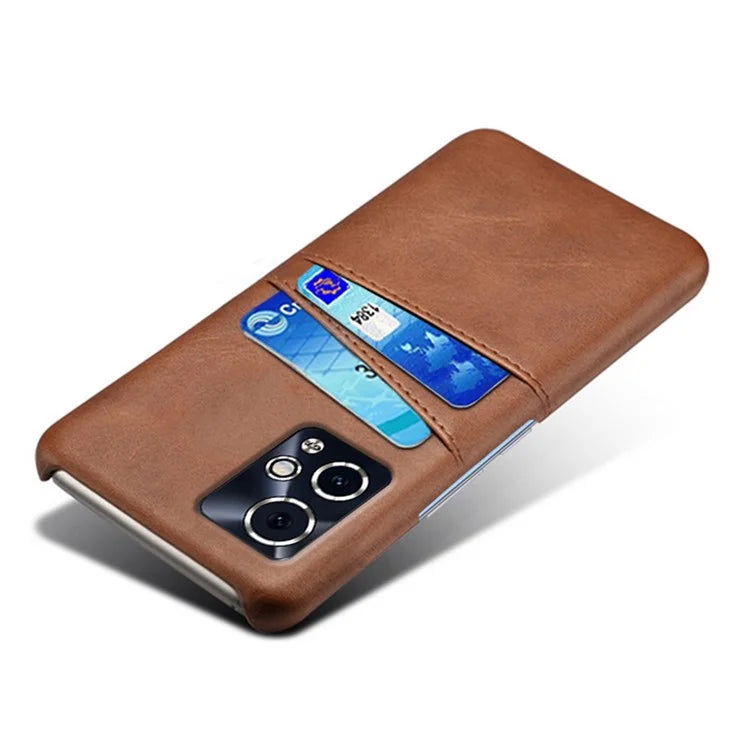 For Honor 90 GT 5G Phone Case Dual Card Holder Leather+PC Cover