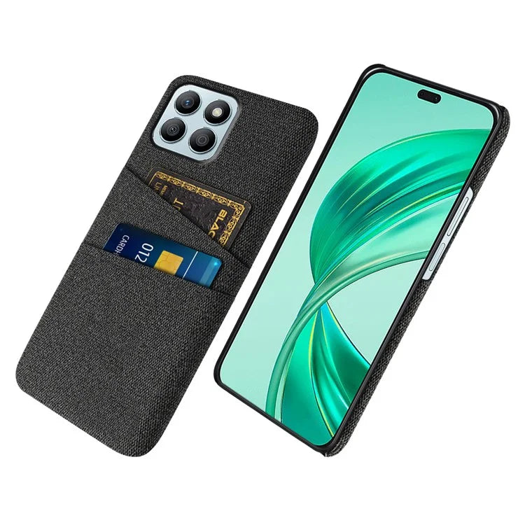 For Honor X8b 4G Phone Case Dual Card Slots Hard PC Back Cover