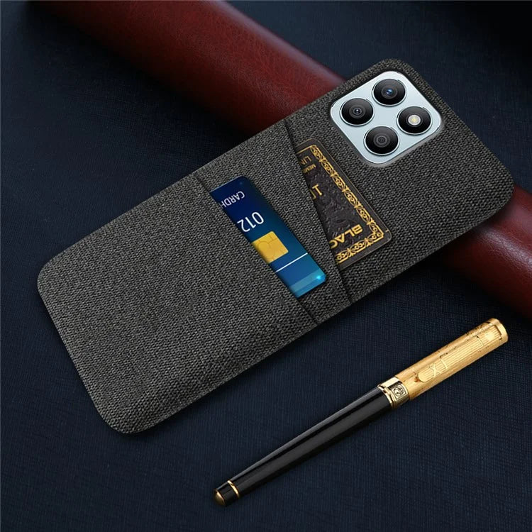 For Honor X8b 4G Phone Case Dual Card Slots Hard PC Back Cover