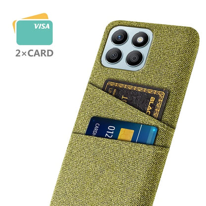 For Honor X8b 4G Phone Case Dual Card Slots Hard PC Back Cover
