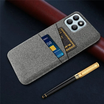 For Honor X8b 4G Phone Case Dual Card Slots Hard PC Back Cover