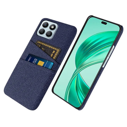 For Honor X8b 4G Phone Case Dual Card Slots Hard PC Back Cover