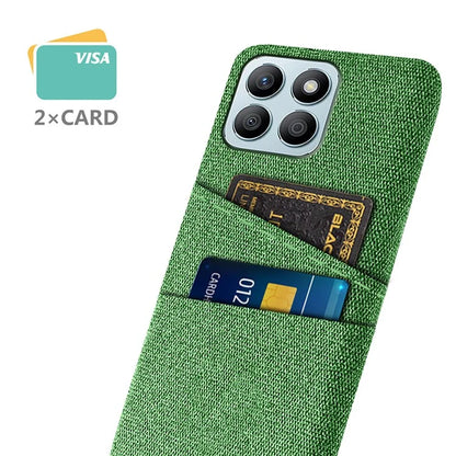 For Honor X8b 4G Phone Case Dual Card Slots Hard PC Back Cover