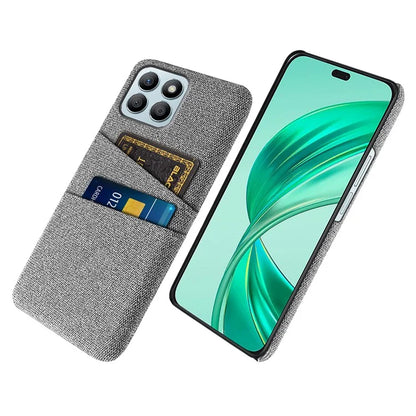 For Honor X8b 4G Phone Case Dual Card Slots Hard PC Back Cover