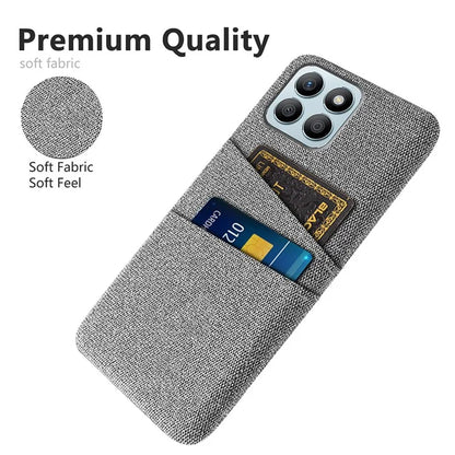 For Honor X8b 4G Phone Case Dual Card Slots Hard PC Back Cover