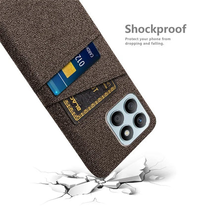 For Honor X8b 4G Phone Case Dual Card Slots Hard PC Back Cover