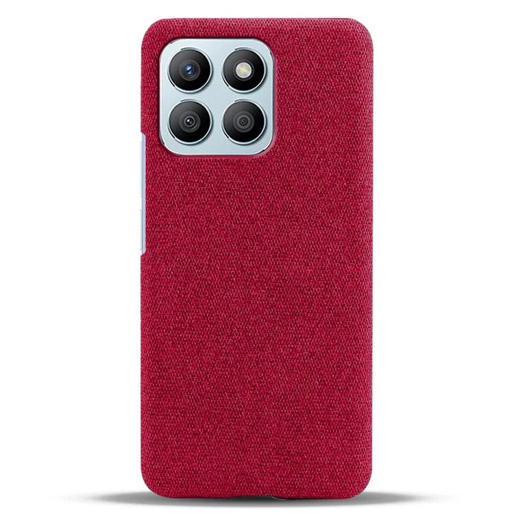 For Honor X8b 4G Phone Case Fabric Cloth Texture Protective Back Cover