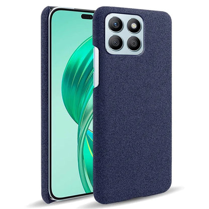 For Honor X8b 4G Phone Case Fabric Cloth Texture Protective Back Cover