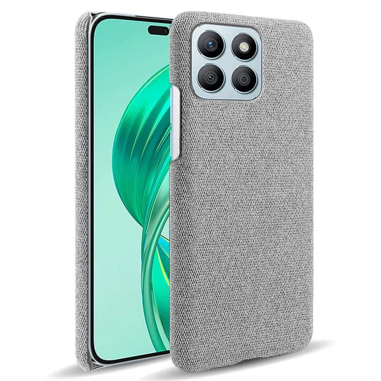 For Honor X8b 4G Phone Case Fabric Cloth Texture Protective Back Cover