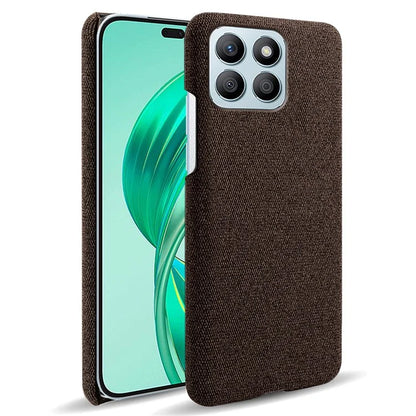 For Honor X8b 4G Phone Case Fabric Cloth Texture Protective Back Cover