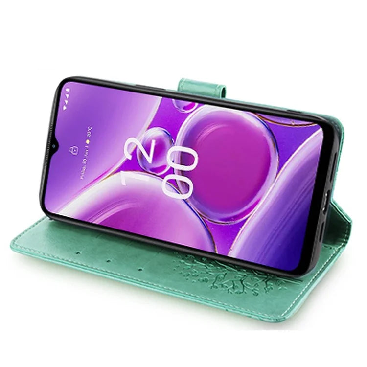 For Nokia G42 Case Scratch-proof Imprinted Deer Tree Pattern Stand Phone Protector